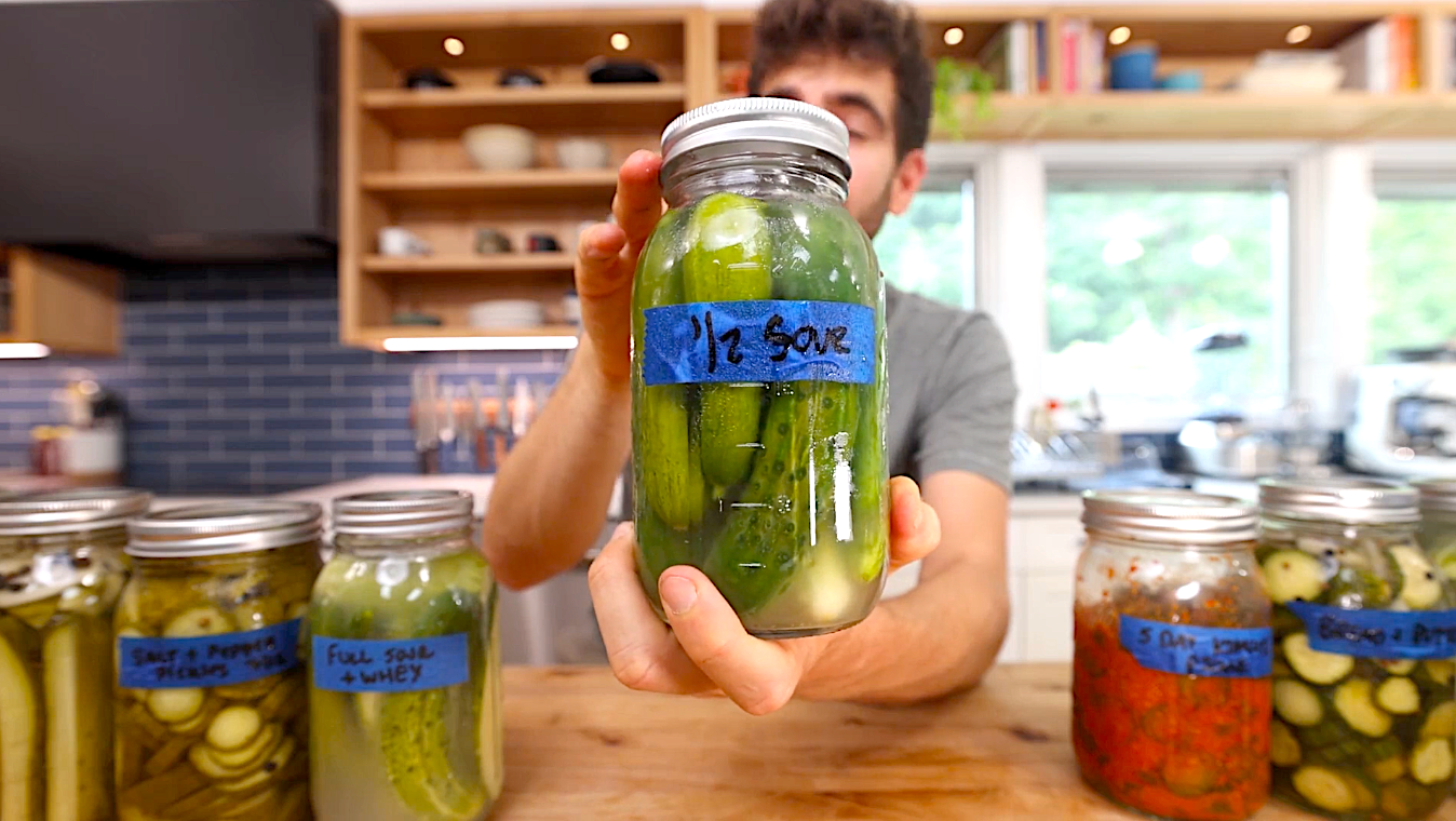 Half Sour Pickles